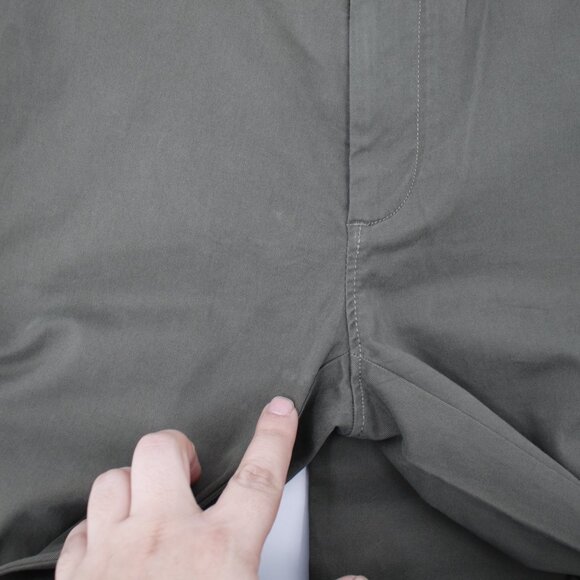 NEW J CREW Pants Mens 31 Chino Stretch 250 Skinny Flat Front Mid Rise green - Picture 15 of 16